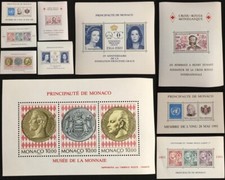 Mini folhas MONACO 1991/3 Cruz Vermelha Royalty x 5 MNH (BLK25) comprar usado  Enviando para Brazil