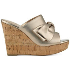Usado, Autêntica Nova Guess Gold New Guess Gold Hotlove Sandálias de Couro Biqueira Aberta. Tamanho 6 comprar usado  Enviando para Brazil