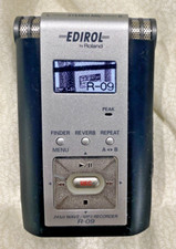 Gravador de áudio digital Edirol Roland R-09 24 bits Wave MP3 /w cartão SD testado, usado comprar usado  Enviando para Brazil