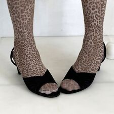 Sandália de luxo Christian Dior vintage anos 90 camurça sapatos em preto meia-noite comprar usado  Enviando para Brazil