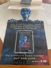 Iron Maiden Official UK Visions of the Beast Promo Record Store Window Display comprar usado  Enviando para Brazil