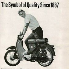 1963 YAMAHA 55 Street Model Motor Scooter Motocicleta Vintage Impressão Anúncio, usado comprar usado  Enviando para Brazil