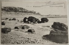 Cpa wimereux rochers d'occasion  Metz-