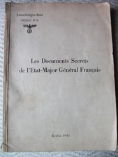 Documents secrets major d'occasion  Montgeron