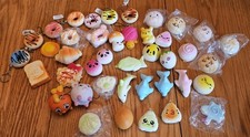 Usado, Enorme Lote De 40+ Brinquedos Squish - Vários Faz muitos novos em folha - animais, comida, etc comprar usado  Enviando para Brazil