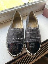 Chanel espadrilles black for sale  BRISTOL
