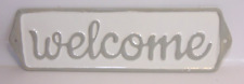 Welcome sign enamel for sale  Willard