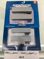617 Walthers Scene Masters 2 peças 4 quilates 2/40' 2/35' reboques plástico escala HO comprar usado  Enviando para Brazil