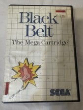 Sega Master System faixa preta caixa manual e cartucho na caixa comprar usado  Enviando para Brazil