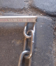 6mm edelstahlkette rundstahlke gebraucht kaufen  Güstrow