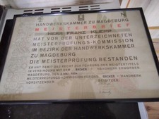Alt meisterbrief handwerkskamm gebraucht kaufen  Kranichfeld