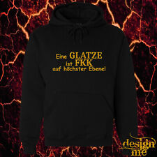 Hoodie spruch glatze gebraucht kaufen  Tirschenreuth