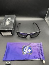 Oakley Infinite Hero Holbrook azul preto com lente irídio preta OO9102-D455, usado comprar usado  Enviando para Brazil