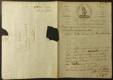 Général dupuy autographe d'occasion  Coulans-sur-Gée