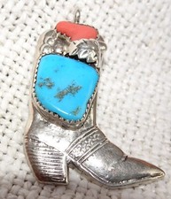 Pendentif amérindien argent d'occasion  Châtillon