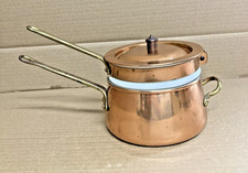 copper double boiler for sale  Stamford