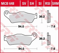 Plaquettes frein yamaha d'occasion  Lambersart