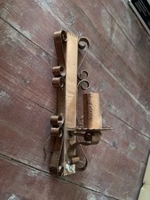 Vintage wandleuchte kupfer gebraucht kaufen  Bad Königshofen