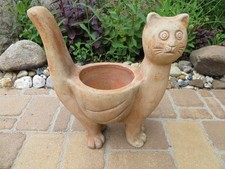 Katze pflanzgefäß topf gebraucht kaufen  Halle