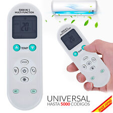 MANDO A DISTANCIA AIRE ACONDICIONADO UNIVERSAL 5000 EN 1 AC AA CONTROL REMOTO comprar usado  Enviando para Brazil
