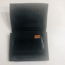 Autêntica Carteira Tripla Vintage Levi's Couro Preto - Mau Estado comprar usado  Enviando para Brazil