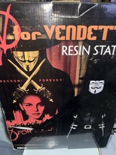 NECA V FOR VENDETTA ESTÁTUA DE RESINA DE 12 POL. FEITA APENAS 1500 PEÇAS! comprar usado  Enviando para Brazil