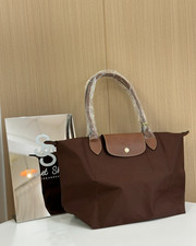 Longchamp pliage braun gebraucht kaufen  Petersberg, Wettin-Löbejün