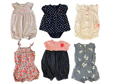 Lote de Roupas Carters Bebê Menina 6 Meses Romper Shorts Roupas de Verão Pacote Lote comprar usado  Enviando para Brazil