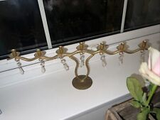 Pretty brass candelabra for sale  MORPETH