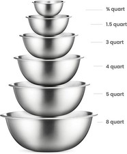 Mixing bowls set for sale  SALFORD