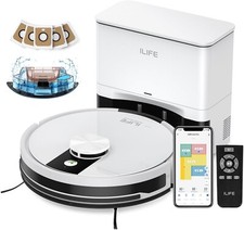 Combo de aspirador e esfregão robô ILife A12 Pro, estação de esvaziamento automático - NOVO comprar usado  Enviando para Brazil