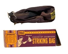 Bolsa de pancadas vintage 1950 Everlast couro boxe impressionante na caixa original comprar usado  Enviando para Brazil