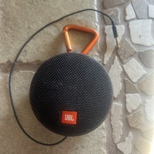 Usado, Alto-falante Bluetooth portátil à prova d'água JBL CLIP 2 preto testado e funcionando comprar usado  Enviando para Brazil