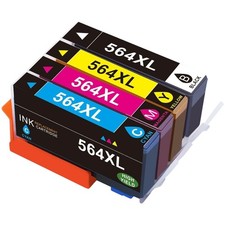 Cartucho de tinta 564XL pacote com 4 para HP Photosmart 5510 5520 7515 7520 C510 C309A, usado comprar usado Cartucho de tinta 564XL pacote com 4 para HP Photosmart 5510 5520 7515 7520 C510 C309A, usado comprar usado  Enviando para Brazil