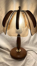 Alte tischlampe eiche gebraucht kaufen  Groß-Bieberau