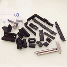 Cremallera GIESSE Negro Agujeros 9mm Completo De Placas Y Accesorios Jefes Base comprar usado  Enviando para Brazil