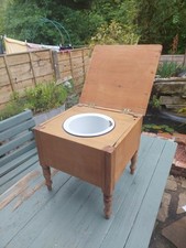 Antique wooden commode for sale  ROSSENDALE