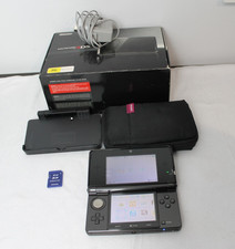 Sistema portátil original Nintendo 3DS - preto cosmos com caixa, cartão de memória 2g e estojo comprar usado  Enviando para Brazil