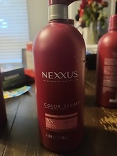 Xampu Nexxus Color Assure sem sulfato com fusão de proteínas com bomba 33,8 oz comprar usado  Enviando para Brazil
