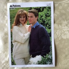Patons knitting pattern for sale  AMMANFORD