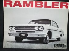 Anciennes brochures renault d'occasion  Poitiers