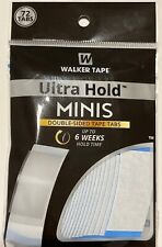 Fita Walker Ultra Hold Mini Tiras Sistema de Substituição de Cabelo Adesivo (72 abas) comprar usado  Enviando para Brazil