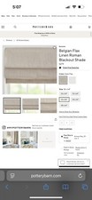 Usado, Persiana de linho belga Pottery Barn persiana romana 36x64 Dk linho blackout comprar usado  Enviando para Brazil