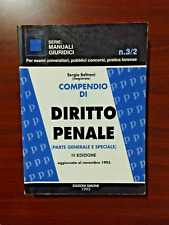 Compendio diritto penale usato  Caltanissetta