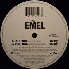 Emel Everything Vinyl Single 12inch NEAR MINT BMG na sprzedaż  Wysyłka do Poland