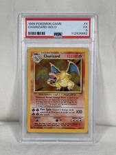 1999 Pokémon Charizard Holo Base Set Unlimited Card 4/102 PSA 5 na sprzedaż  Wysyłka do Poland