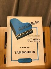 Rameau tambourin partition d'occasion  Rennes