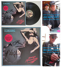 Usado, Klaus Mein Rudolf Schenker assinado álbum Scorpions Savage Amusement prova de certificado de autenticidade comprar usado  Enviando para Brazil