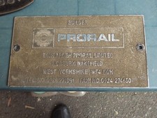 Prorail tanker wagon for sale  WELLINGBOROUGH