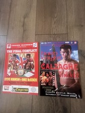 Joe calzaghe boxing for sale  ABERDARE